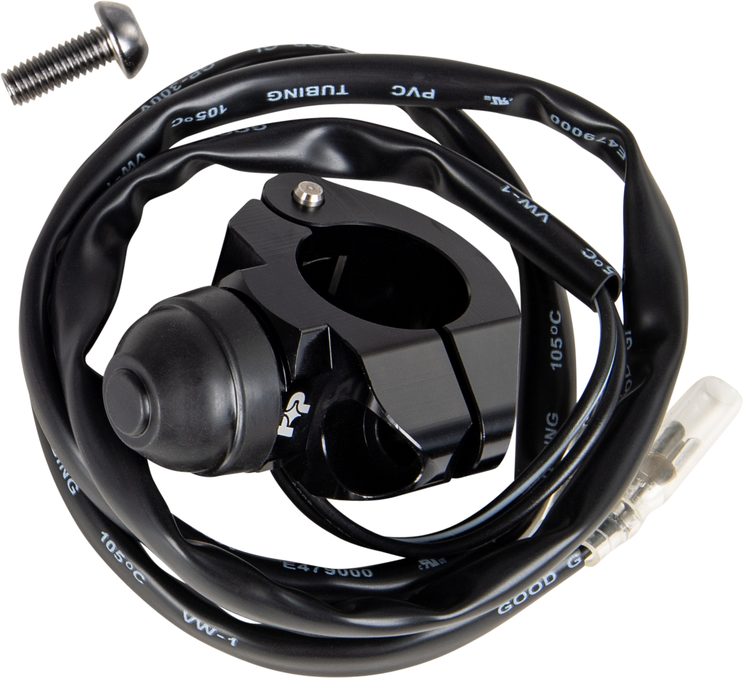 FIRE POWER KILL SWITCH SINGLE BOLT CLAMP BLACK - KS-02 BLACK